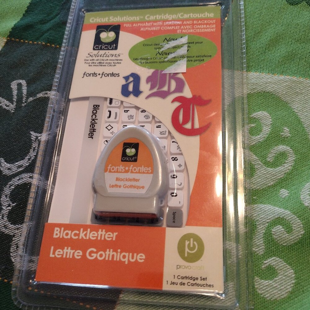 Cricut Solutions: Blackletter (29-0711)